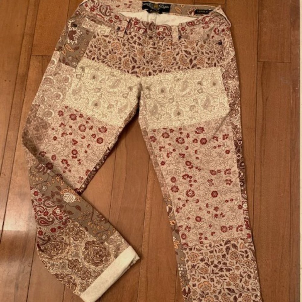 Lucky Brand Boho Flowered jeans - Charlie Skinny